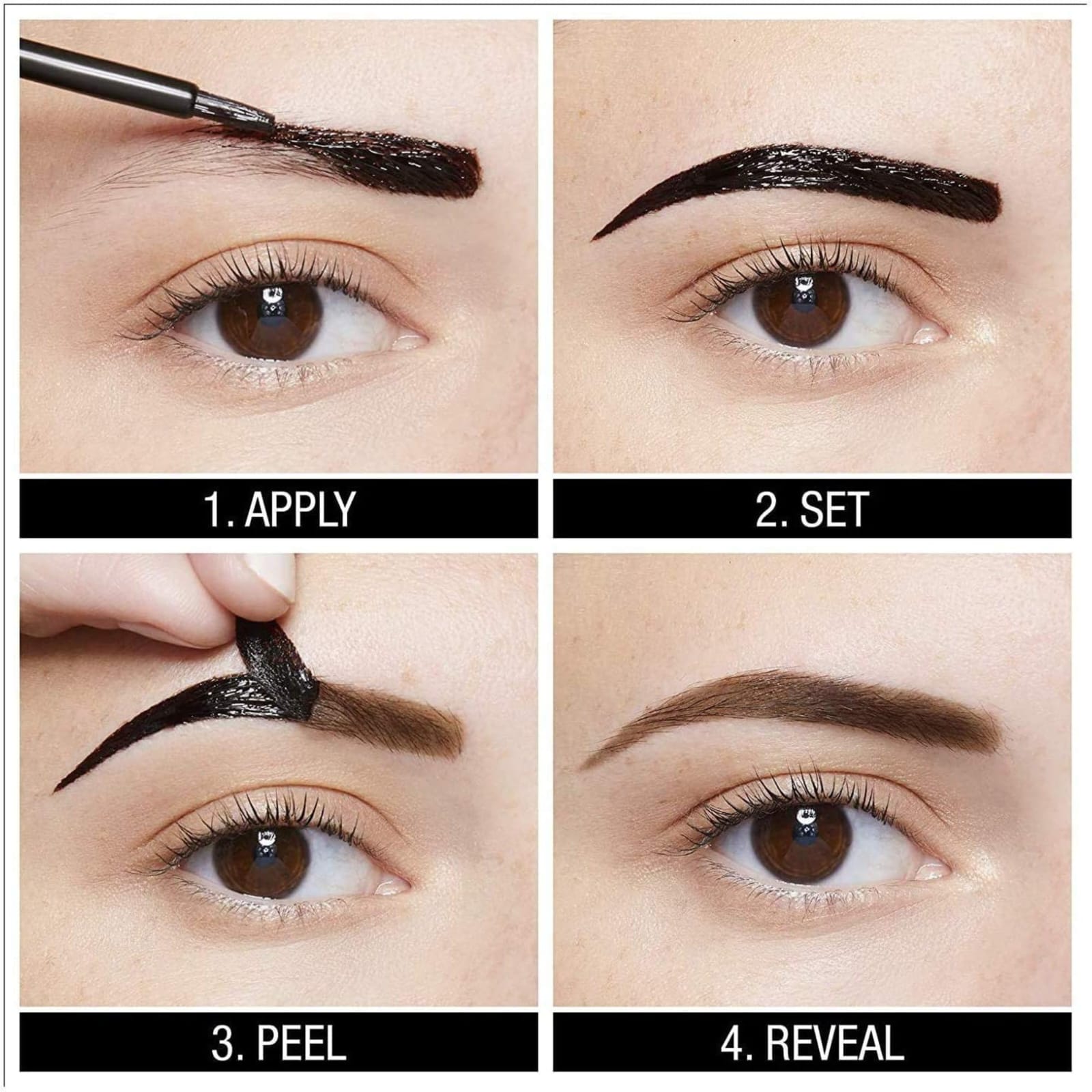 تاتو حواجب شيجلام_Sheglam Tint Lock Tattoo Peel Off Brow Gel